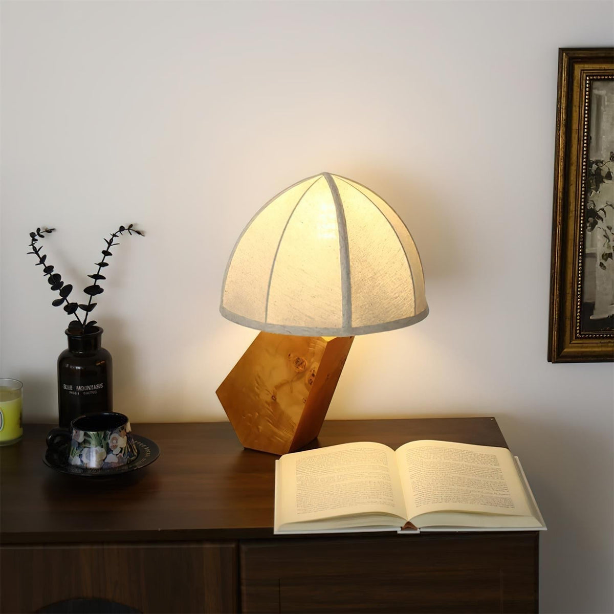 Terialina lampa stołowa