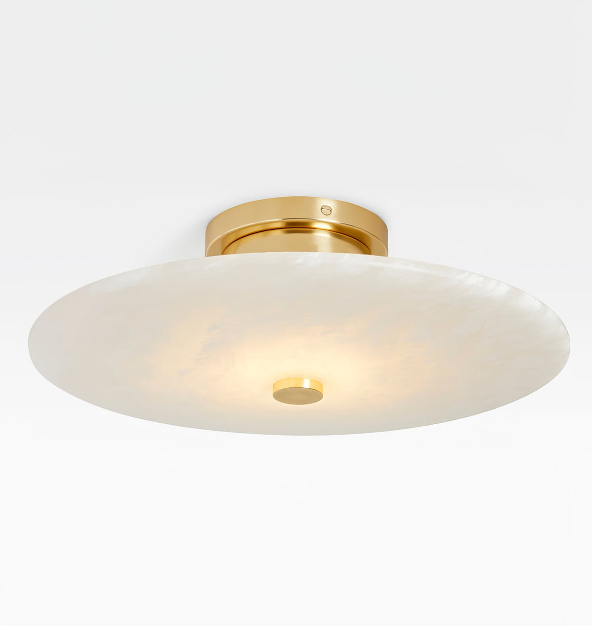 Clio Alabaster plafon lampa sufitowa montowana bezpośrednio