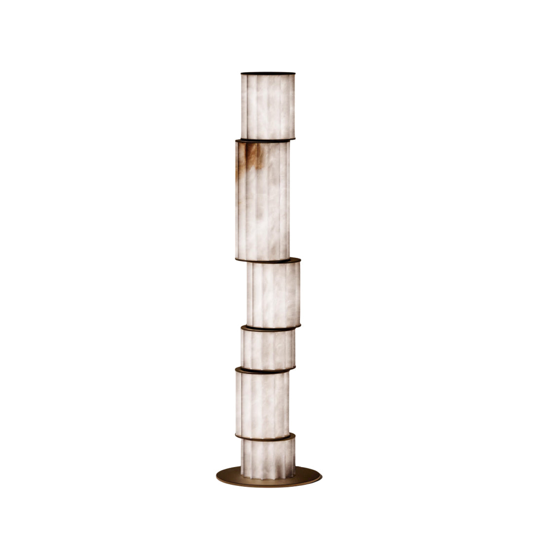 Lampa stojąca Durell Alabaster