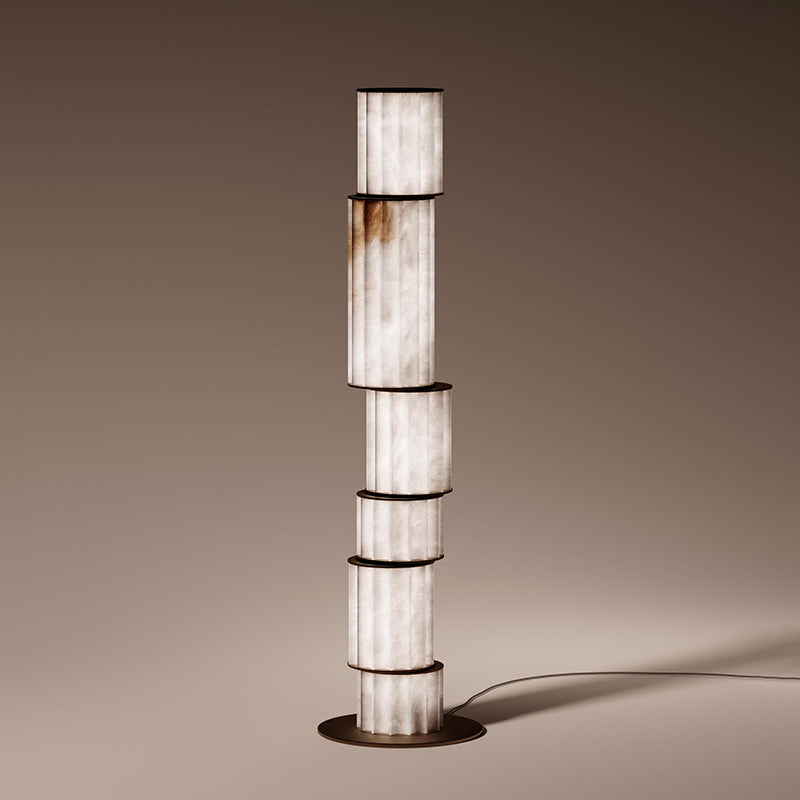 Lampa stojąca Durell Alabaster