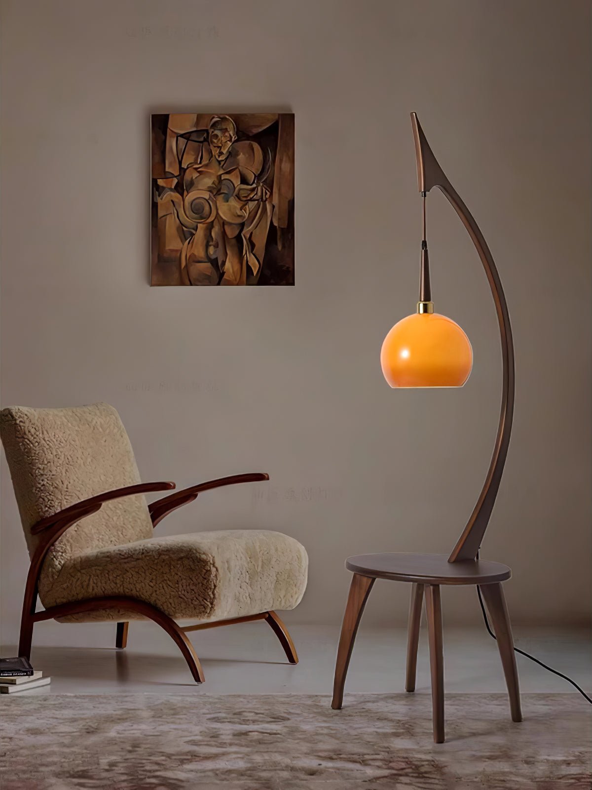 Arco Arc Curve lampa stojąca