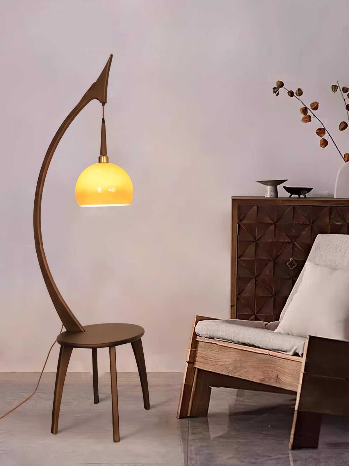 Arco Arc Curve lampa stojąca