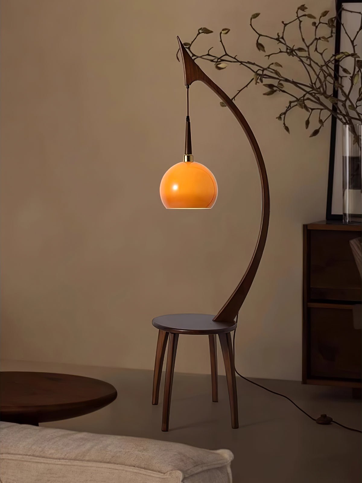 Arco Arc Curve lampa stojąca