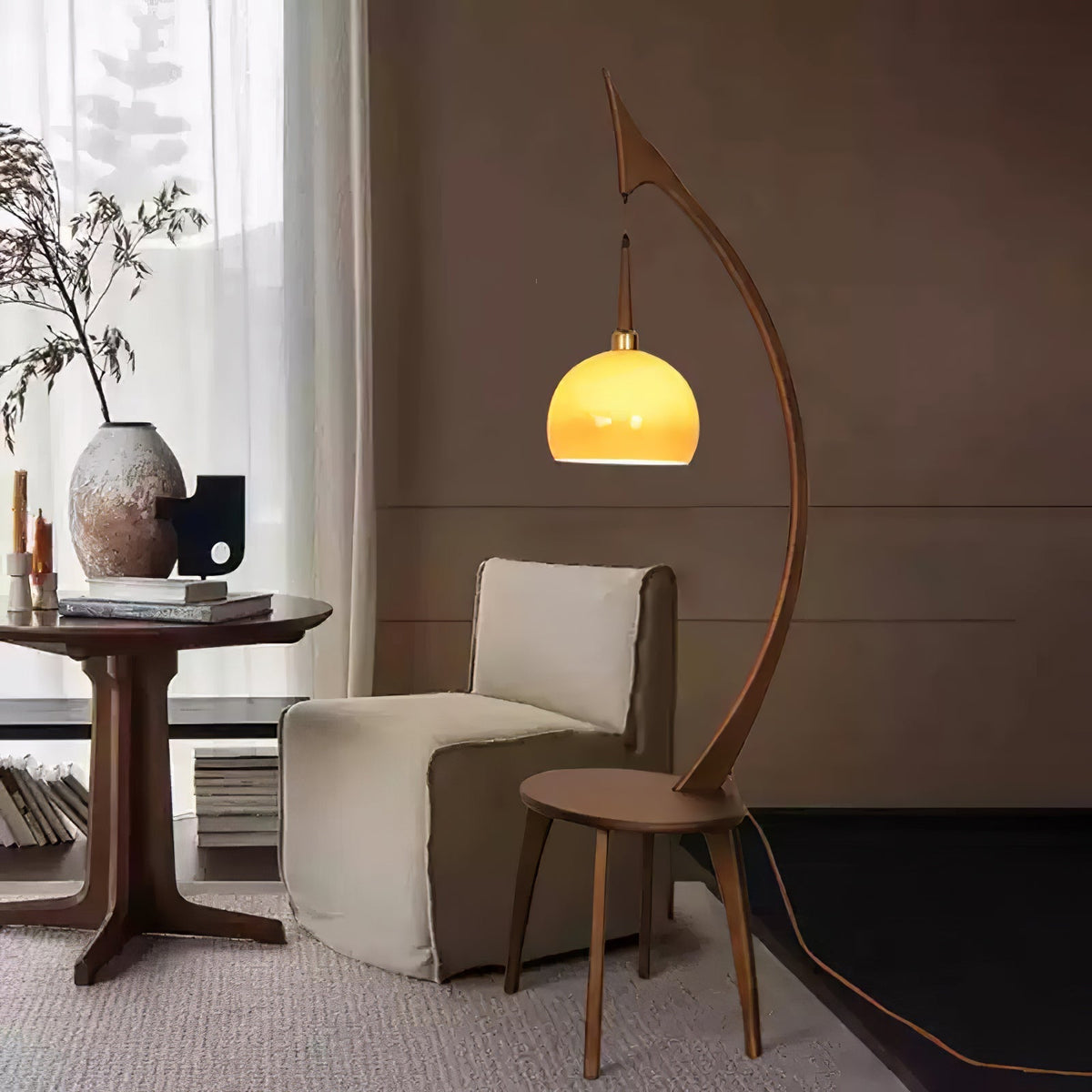 Arco Arc Curve lampa stojąca