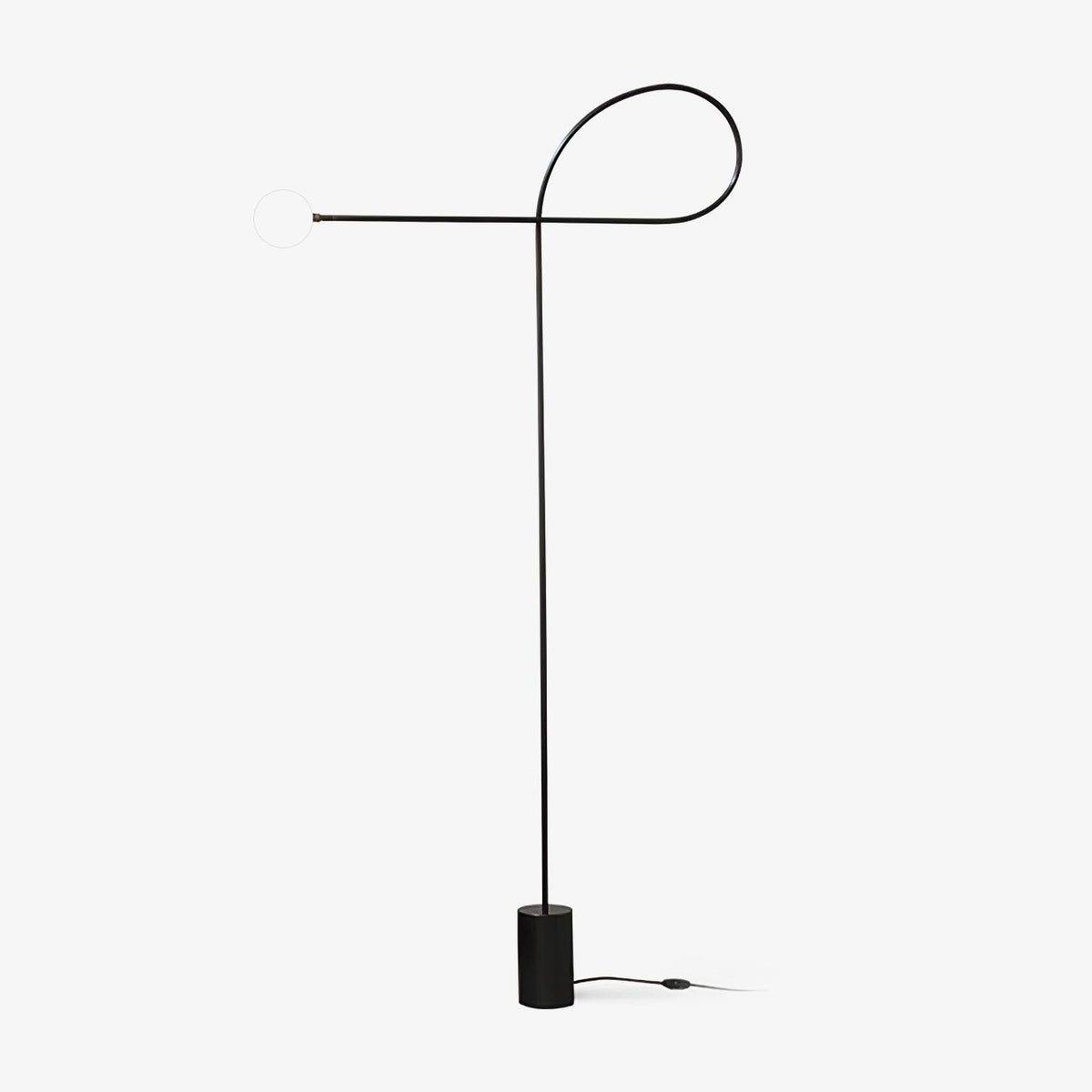 Zanoril rzeźbiarska lampa stojąca