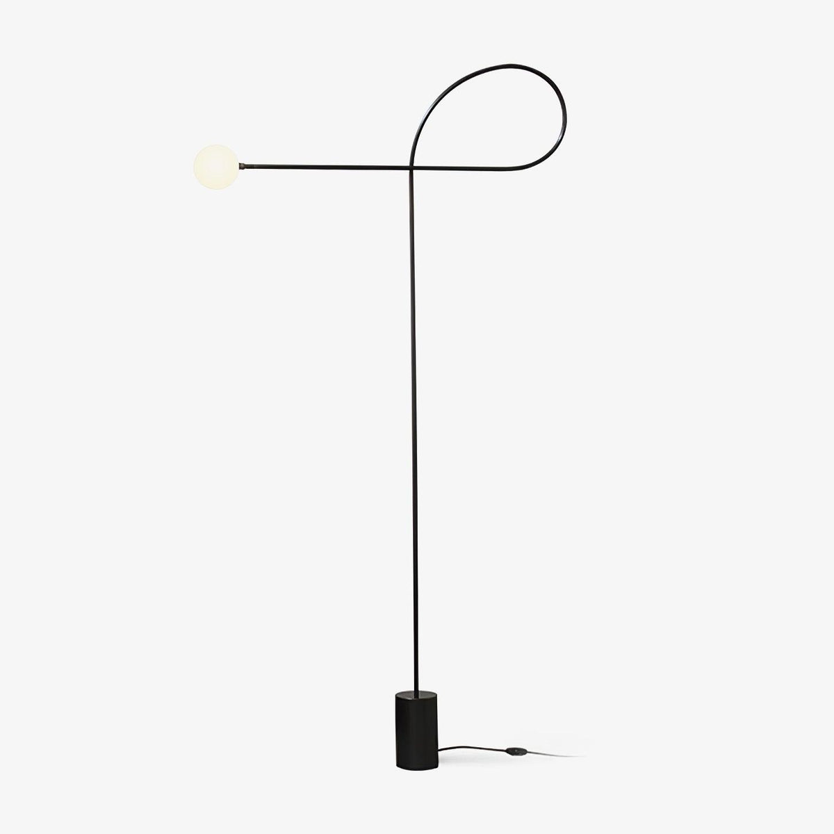 Zanoril rzeźbiarska lampa stojąca