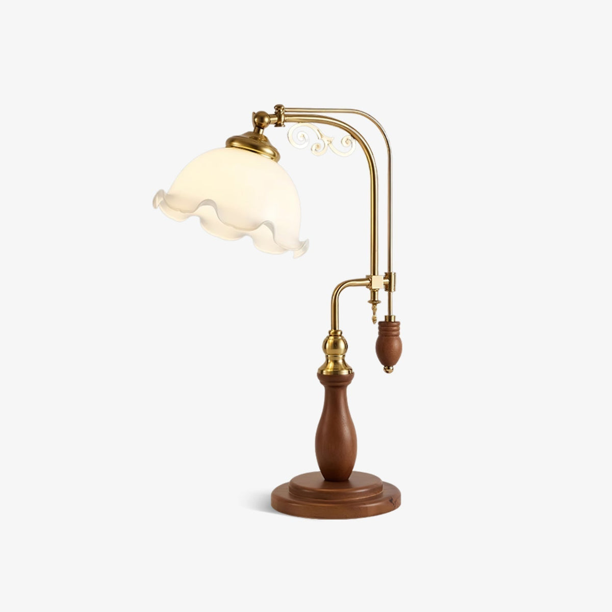 Chateau Arch Curves lampa stołowa ze szkła