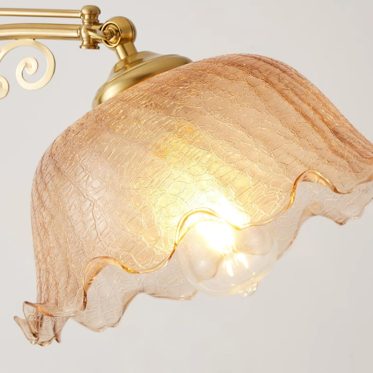 Chateau Arch Curves lampa stołowa ze szkła
