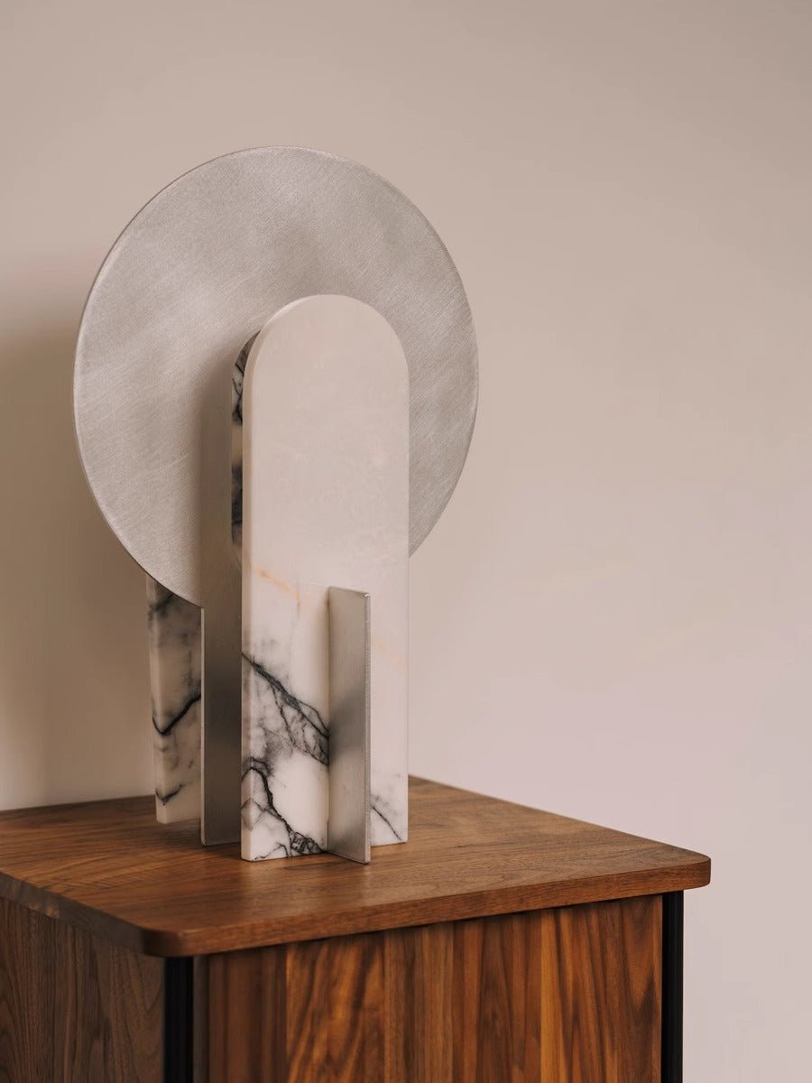 Solvique Arch Marble lampa stołowa