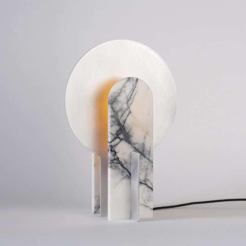 Solvique Arch Marble lampa stołowa