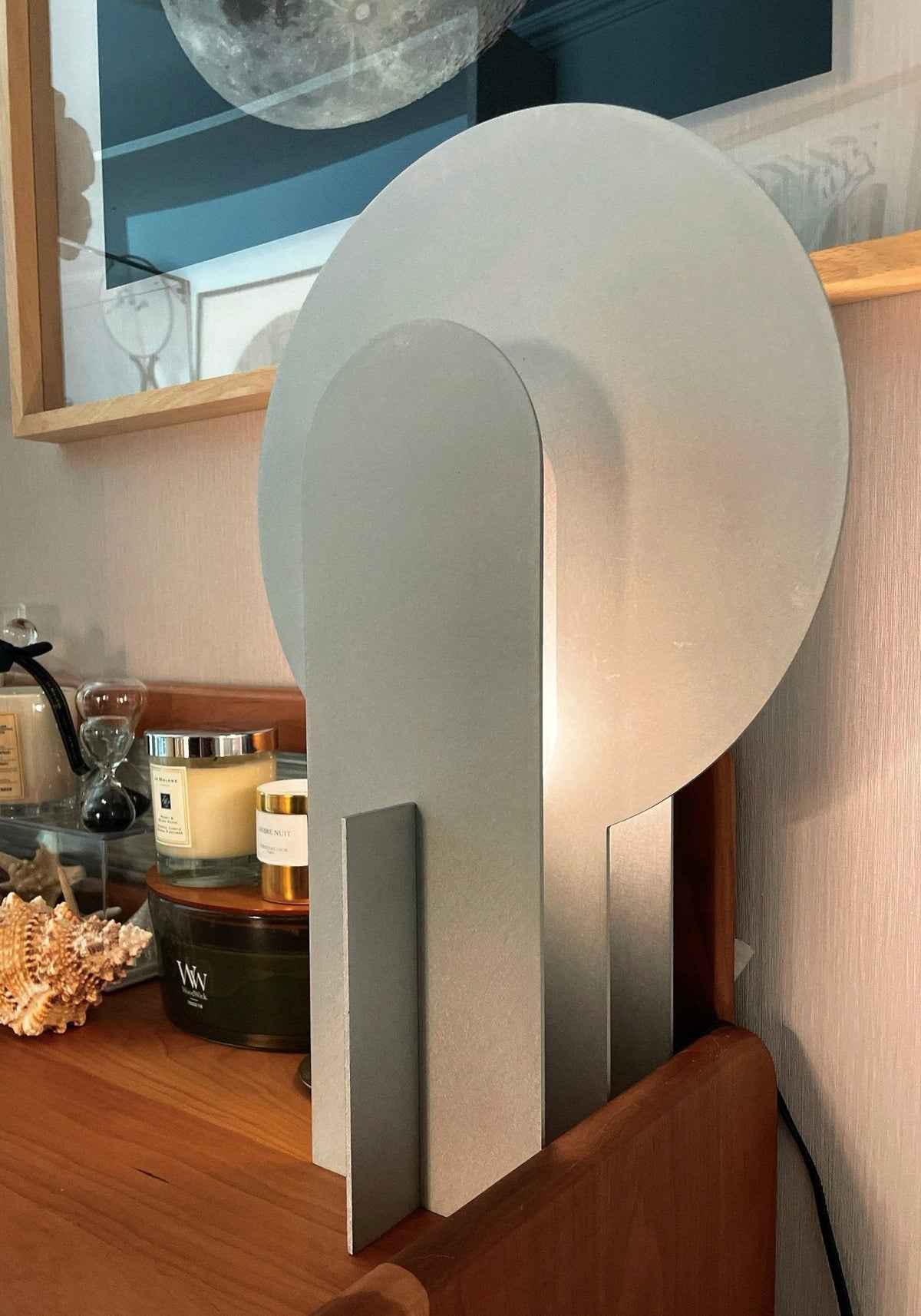 Solvique Arch Marble lampa stołowa