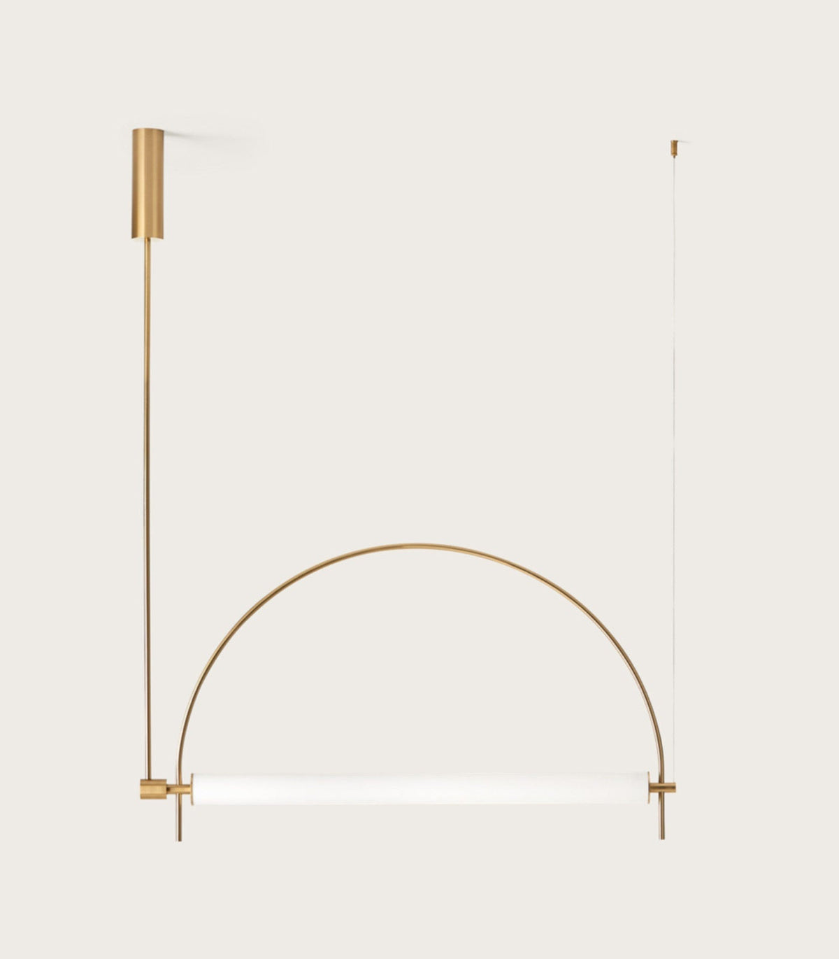 Arched liniowy żyrandol LED