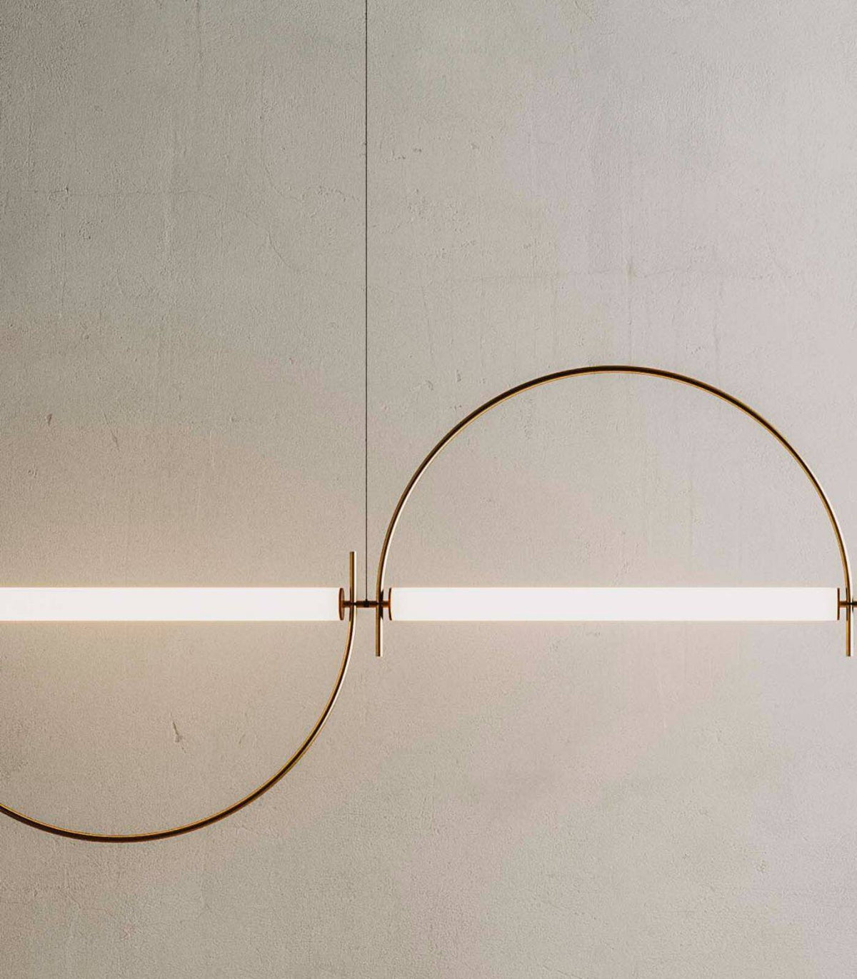 Arched liniowy żyrandol LED