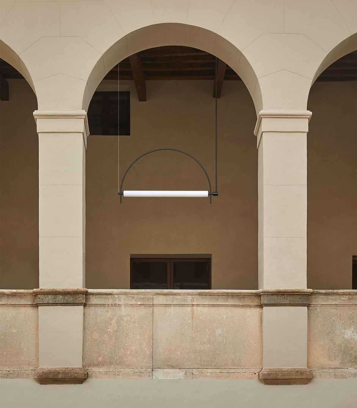 Arched liniowy żyrandol LED