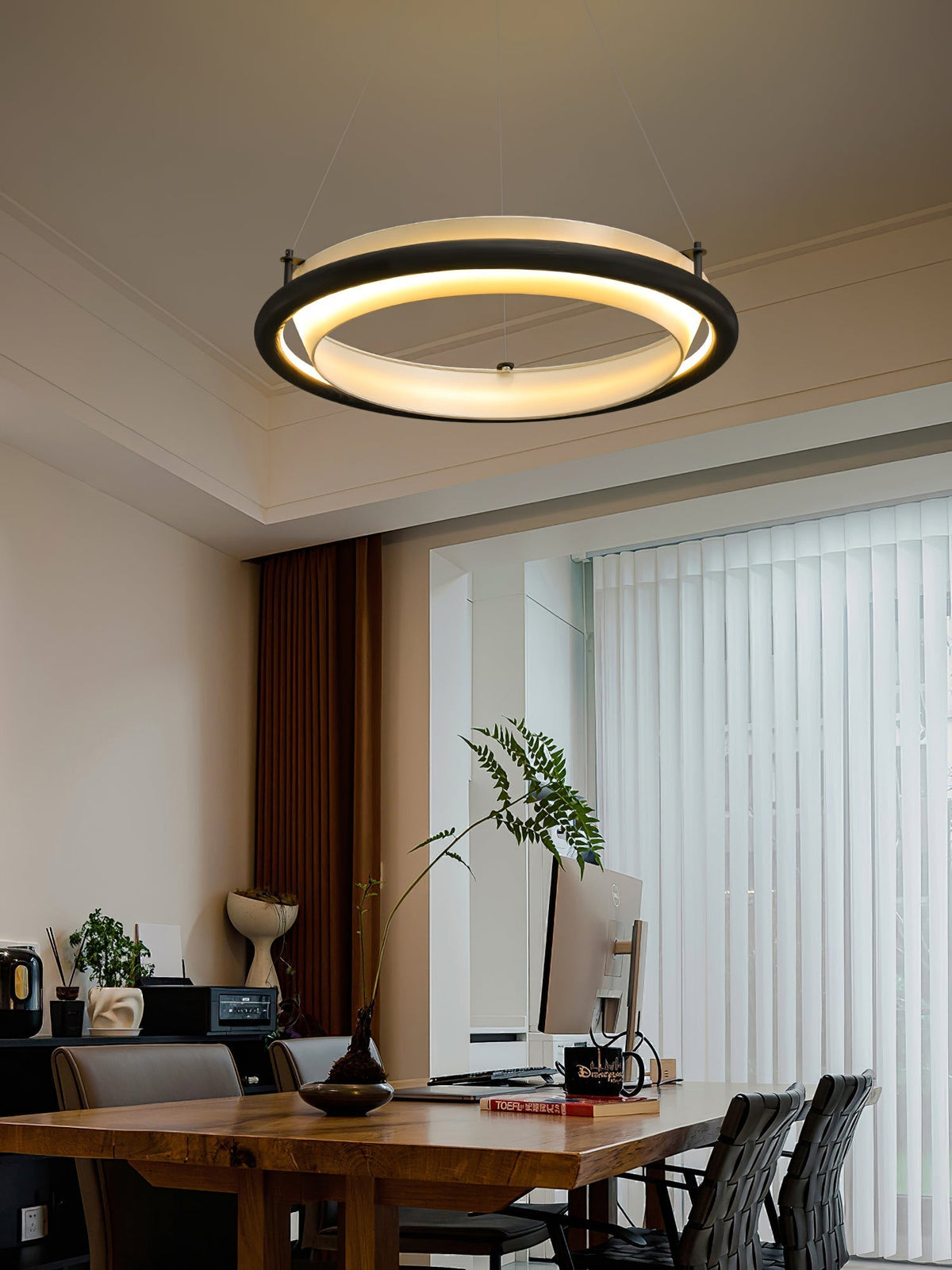 Olvelila lampa wisząca okrągła