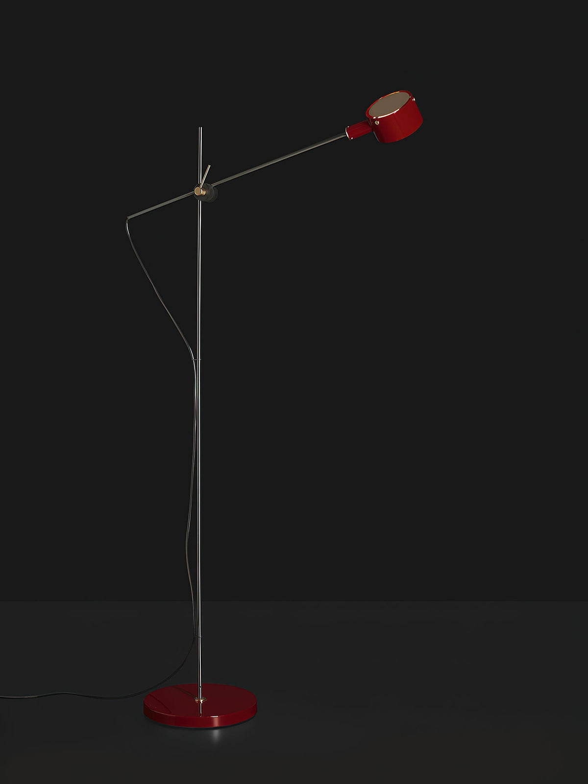 Arclen regulowana lampa stojąca z ruchomym ramieniem