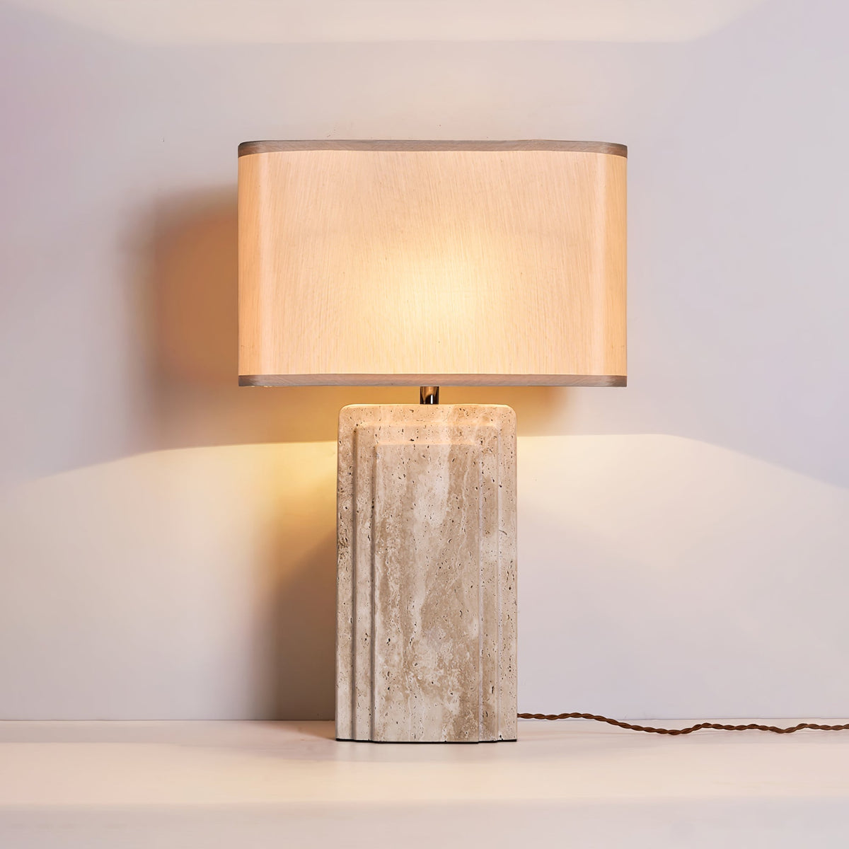 Cocare Travertine lampa stołowa