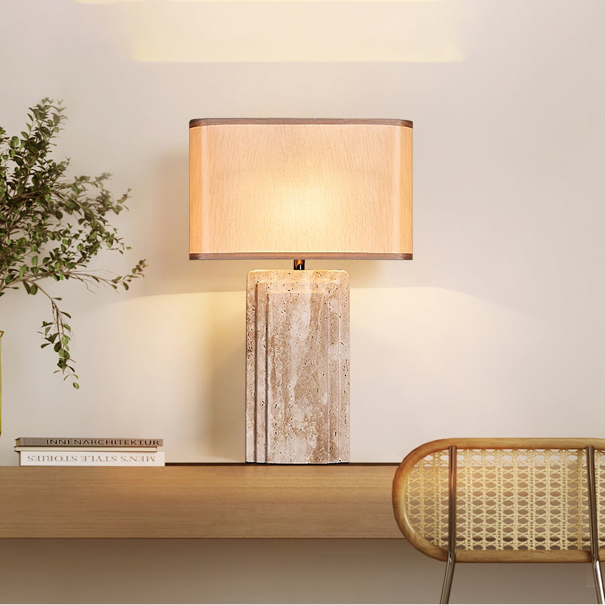 Cocare Travertine lampa stołowa