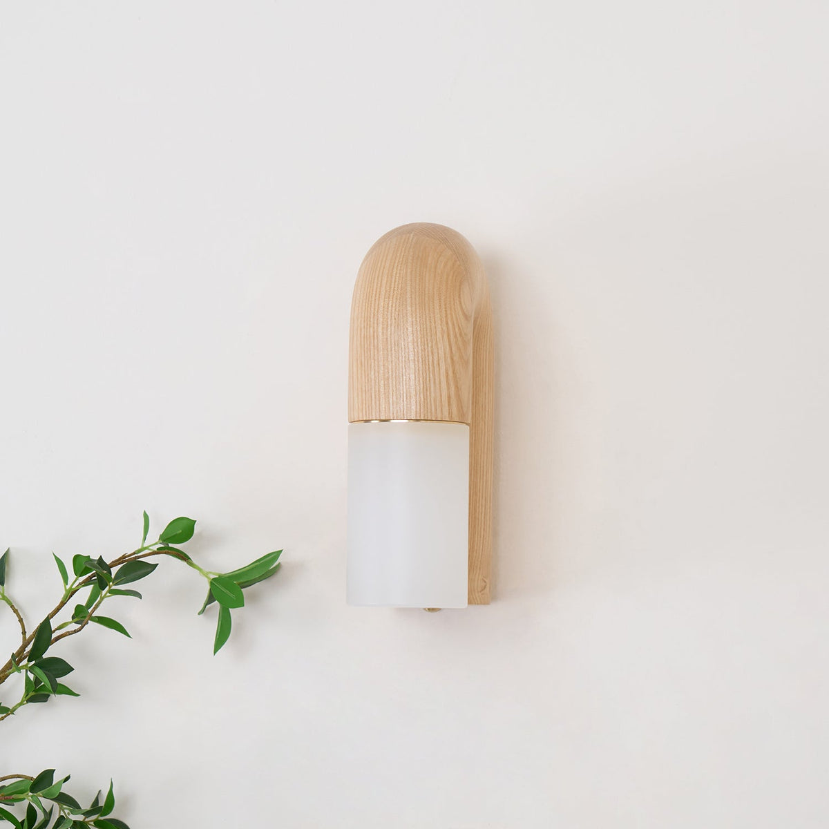 Cielum minimalistyczny kinkiet ze szkła