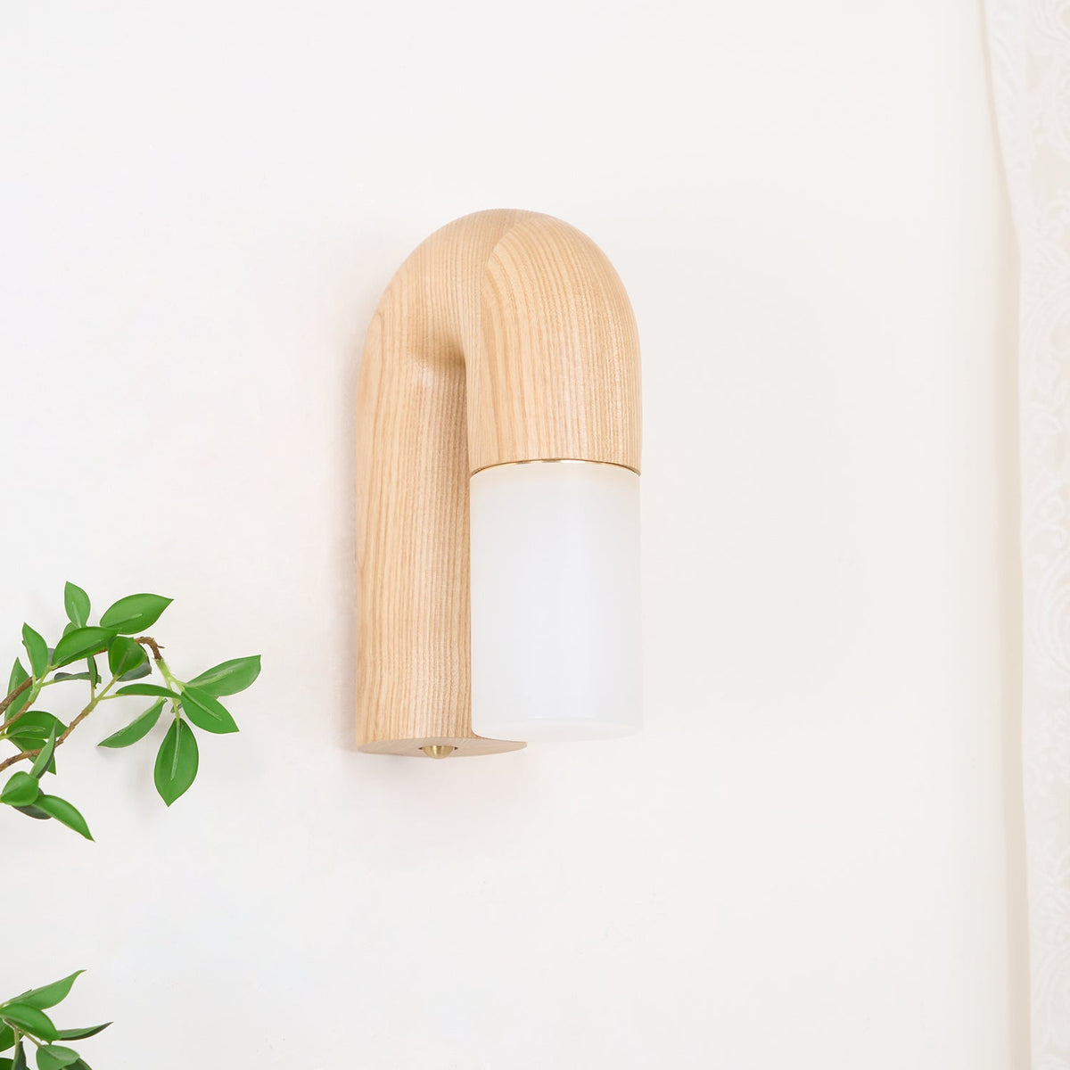 Cielum minimalistyczny kinkiet ze szkła