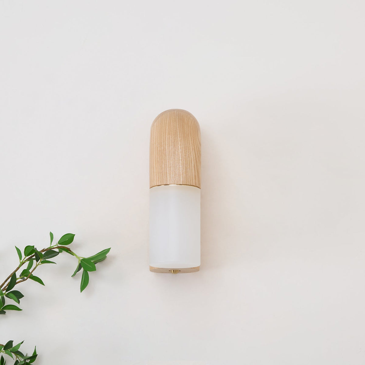 Cielum minimalistyczny kinkiet ze szkła