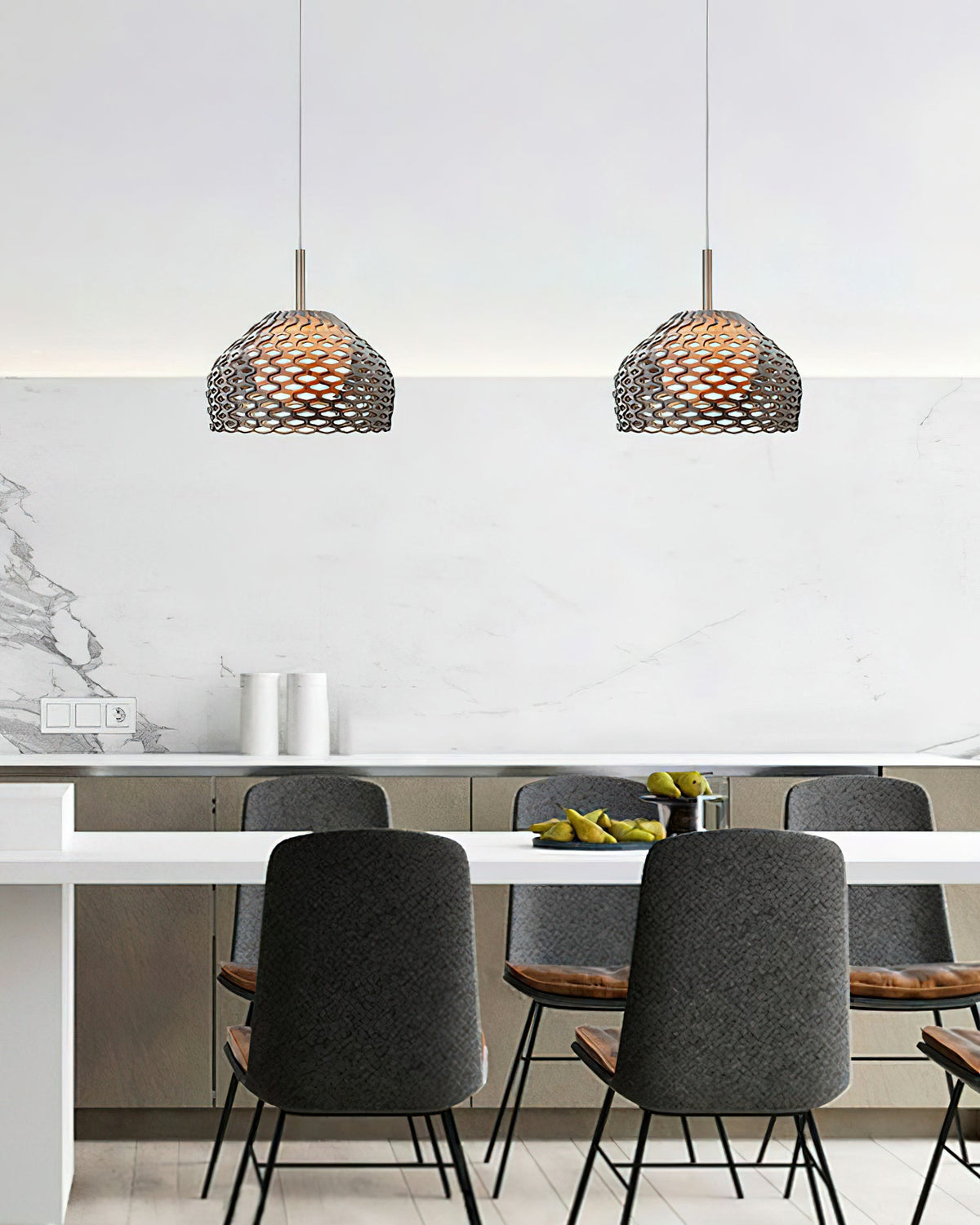 Ilsolion indywidualna kreatywność lampa wisząca z tworzywa sztucznego