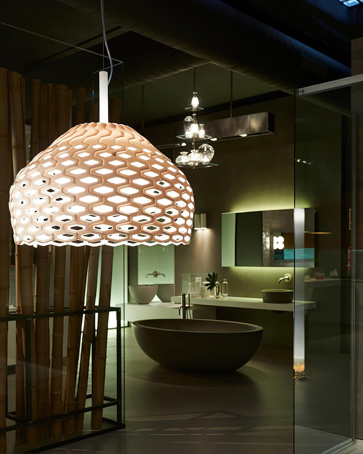 Ilsolion indywidualna kreatywność lampa wisząca z tworzywa sztucznego