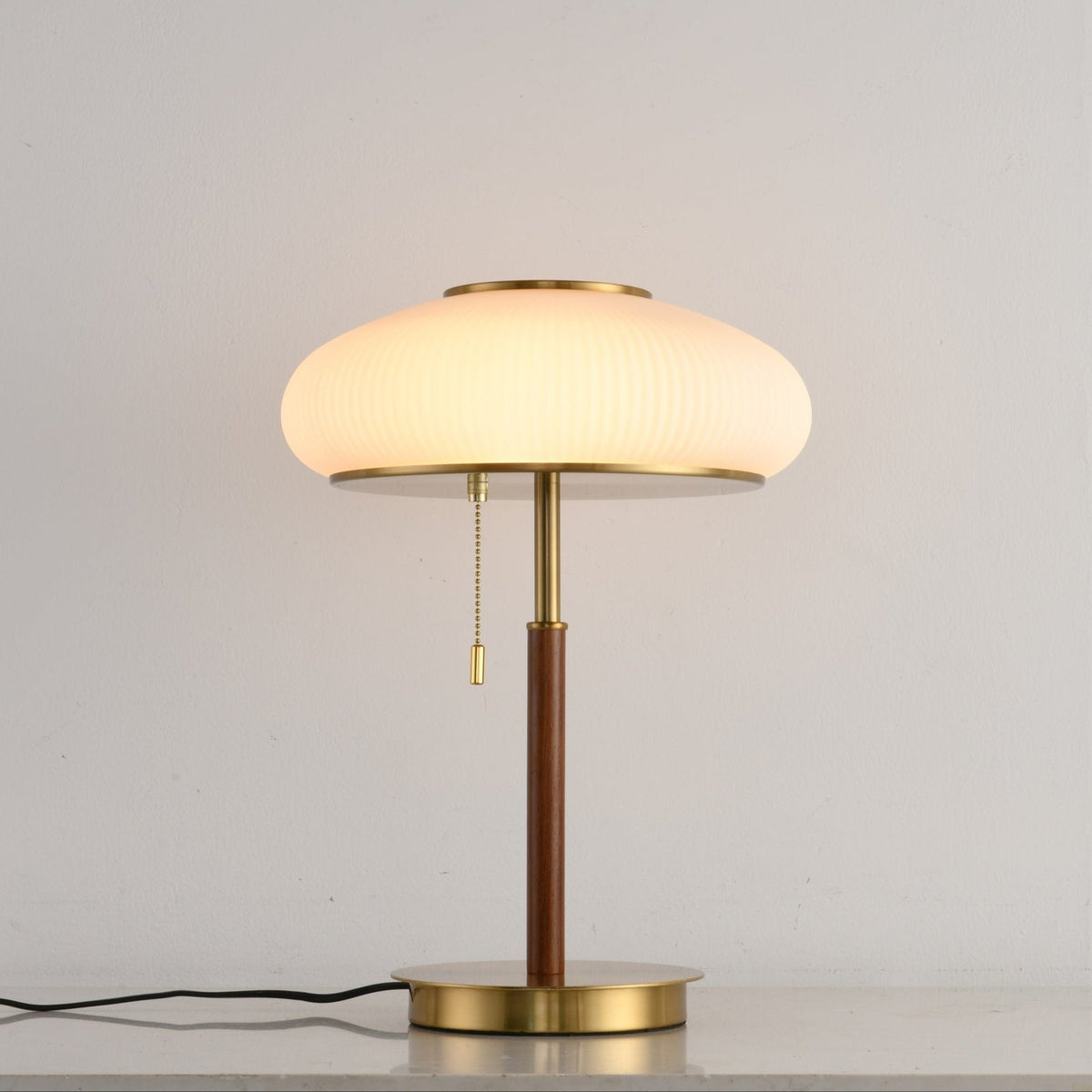 Dex nowoczesna lampa stołowa ze szkła