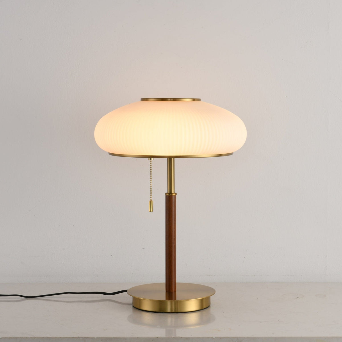 Dex nowoczesna lampa stołowa ze szkła