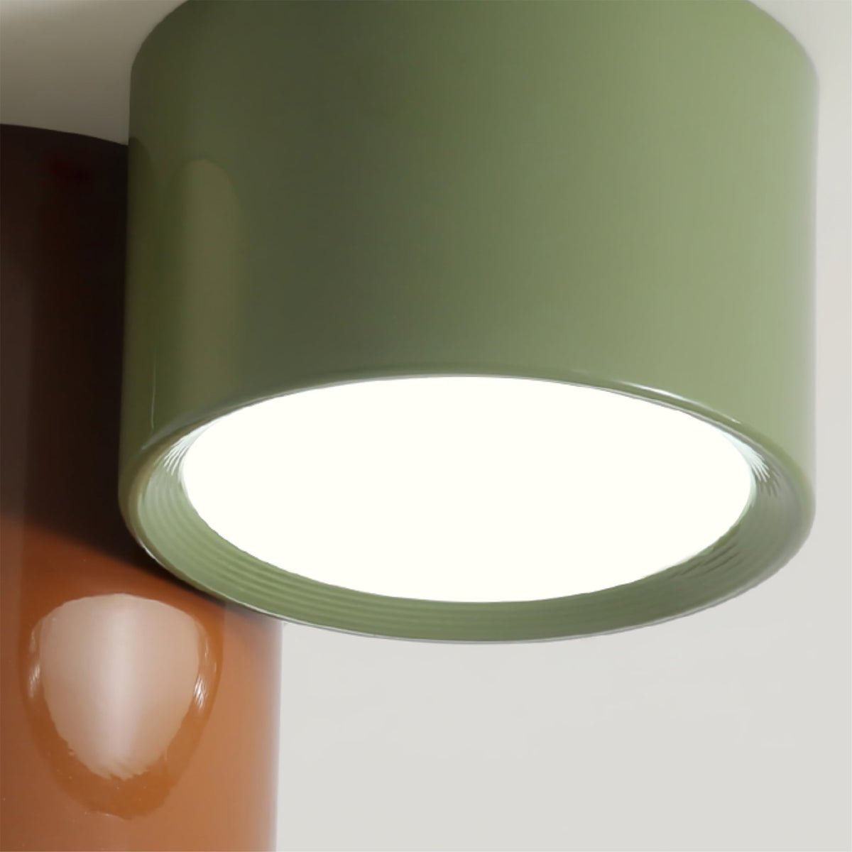 Puln nowoczesna lampa sufitowa ze szkła