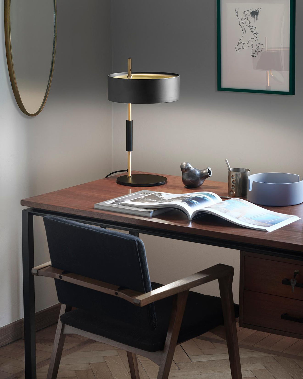 Zenith minimalistyczna lampa stołowa