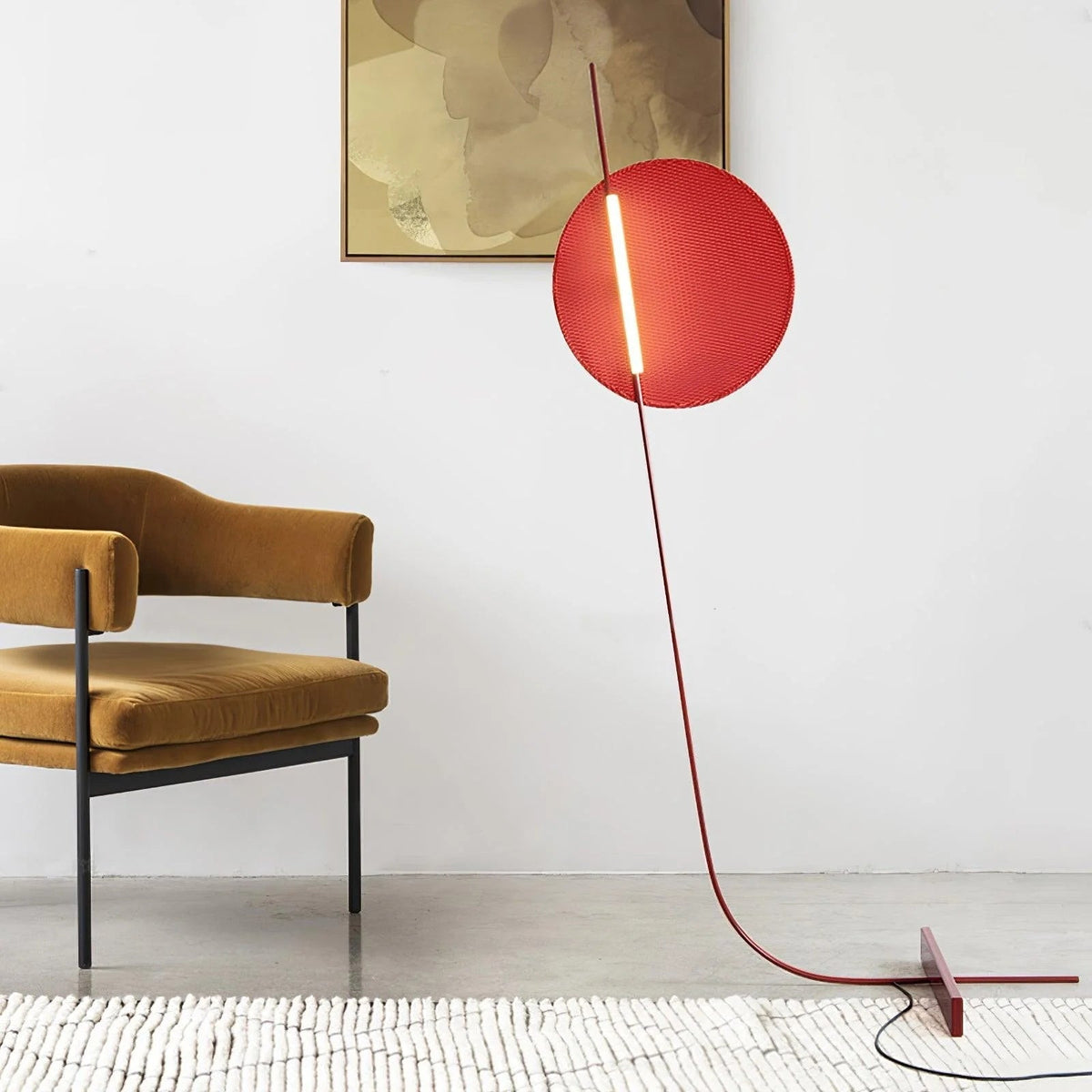 Solana lampa stojąca