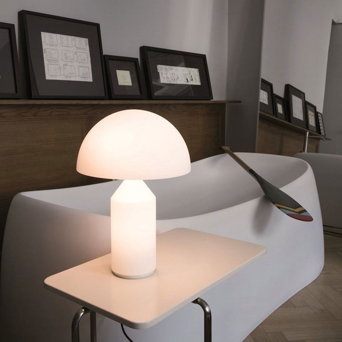 Celanielle Szkło Lampa stołowa