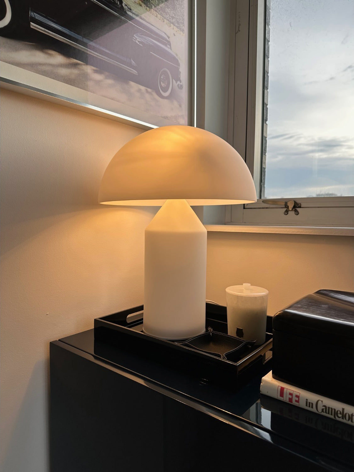 Celanielle Szkło Lampa stołowa