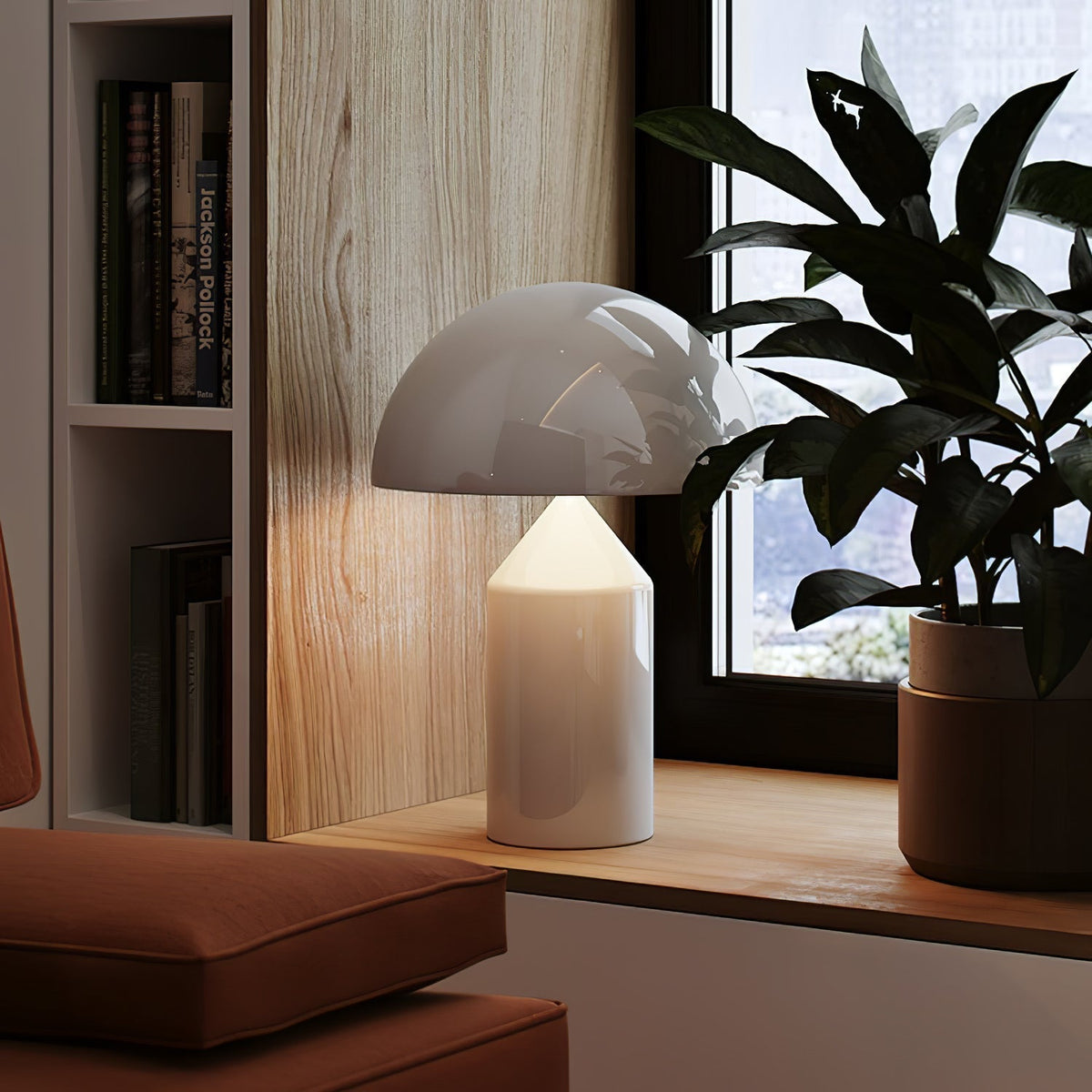 Selisina minimalistyczna lampa stołowa o stylu przemysłowym
