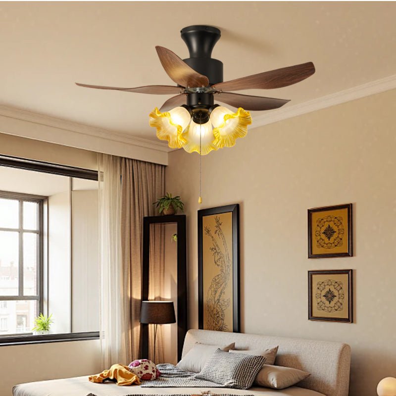 Lysandre lampa sufitowa z wentylatorem