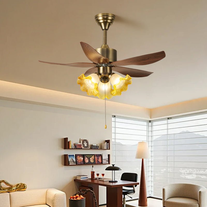 Lysandre lampa sufitowa z wentylatorem