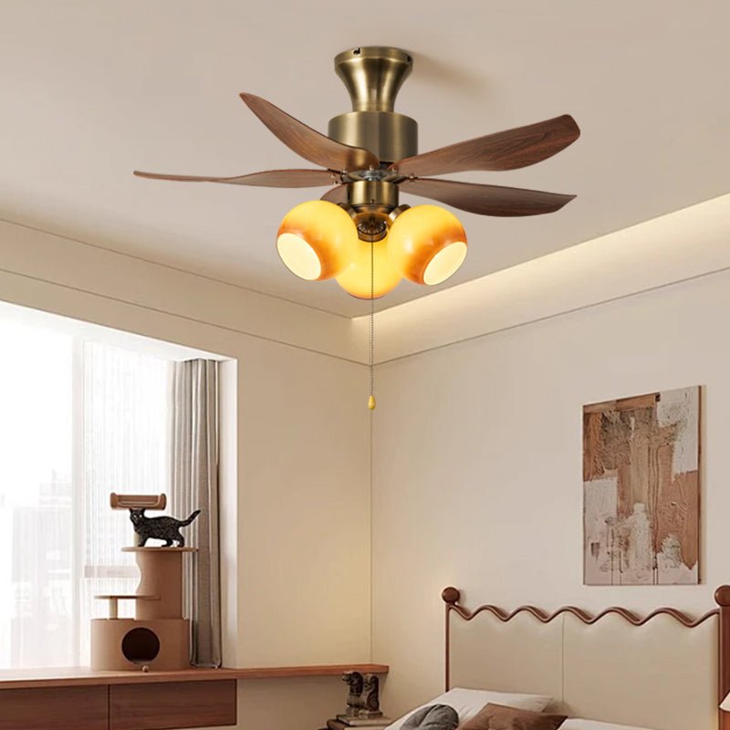 Lysandre lampa sufitowa z wentylatorem