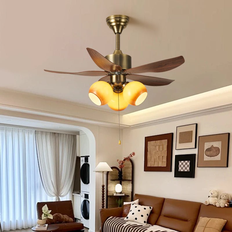 Lysandre lampa sufitowa z wentylatorem