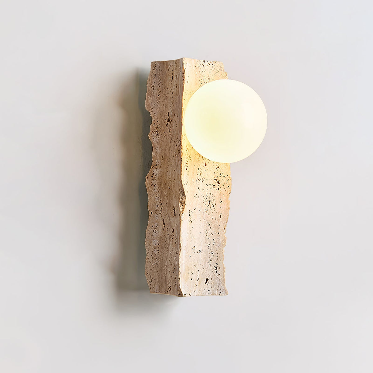 Elnoren Organic Travertine Kinkiet