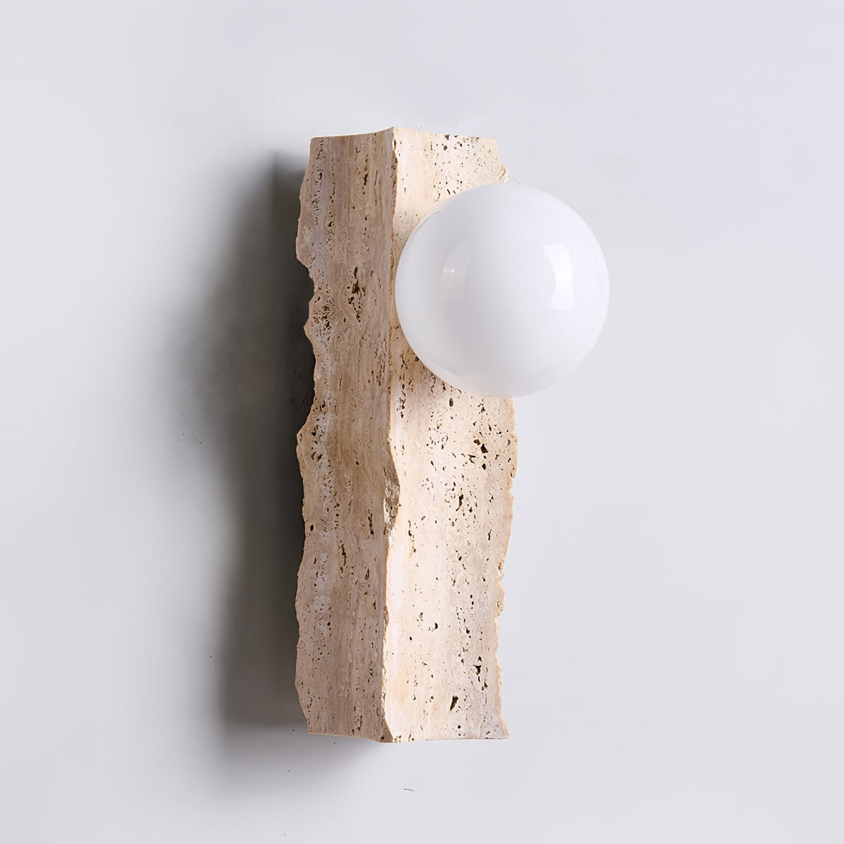 Elnoren Organic Travertine Kinkiet