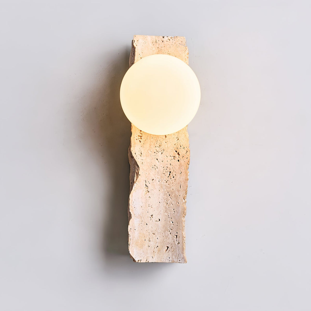 Elnoren Organic Travertine Kinkiet