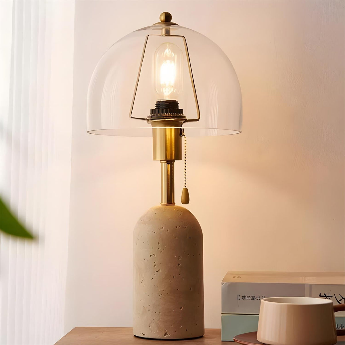Teriiseria lampa stołowa
