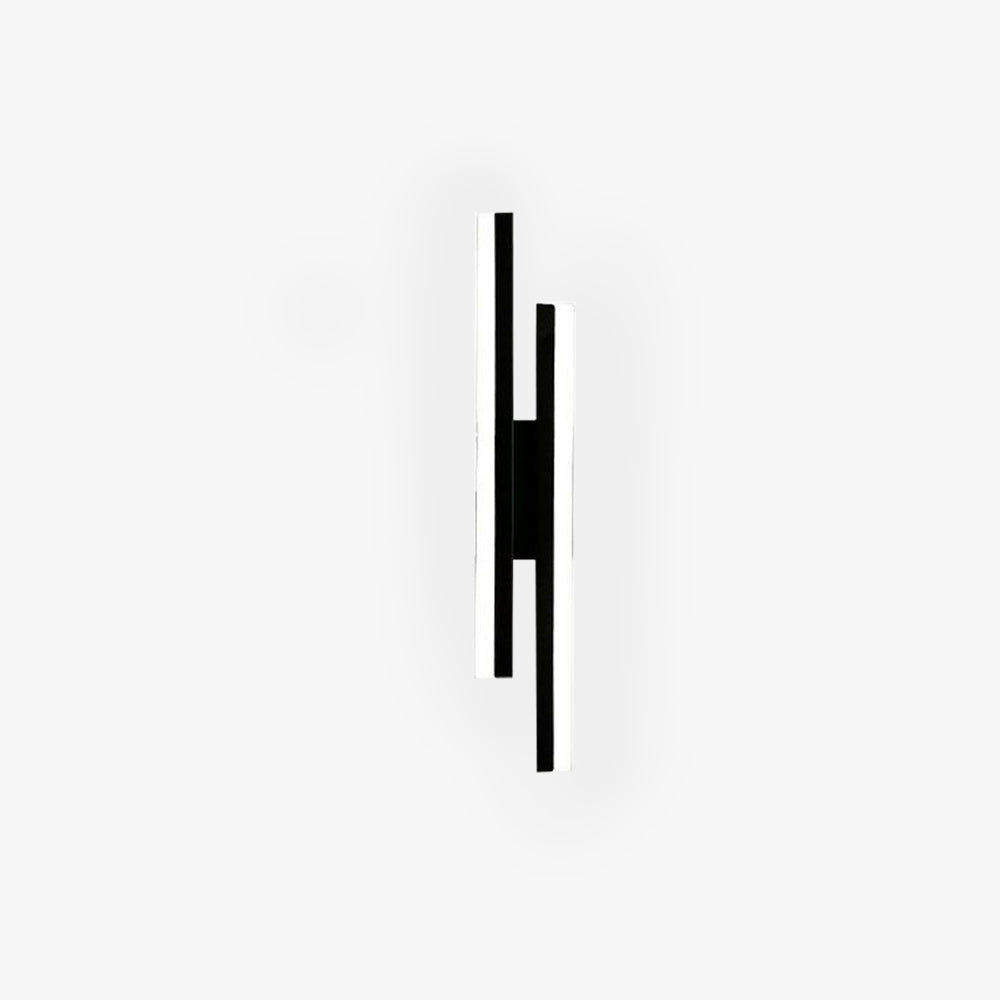 Kinkiet Cyral Minimalist Geometric czarny/biały