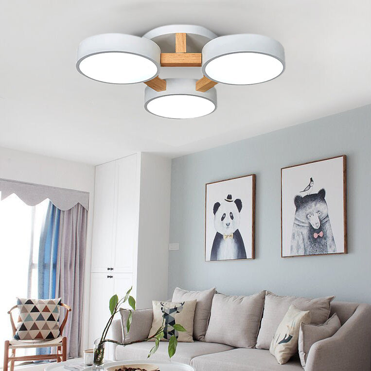 Arisha minimalistyczna lampa sufitowa montowana bezpośrednio