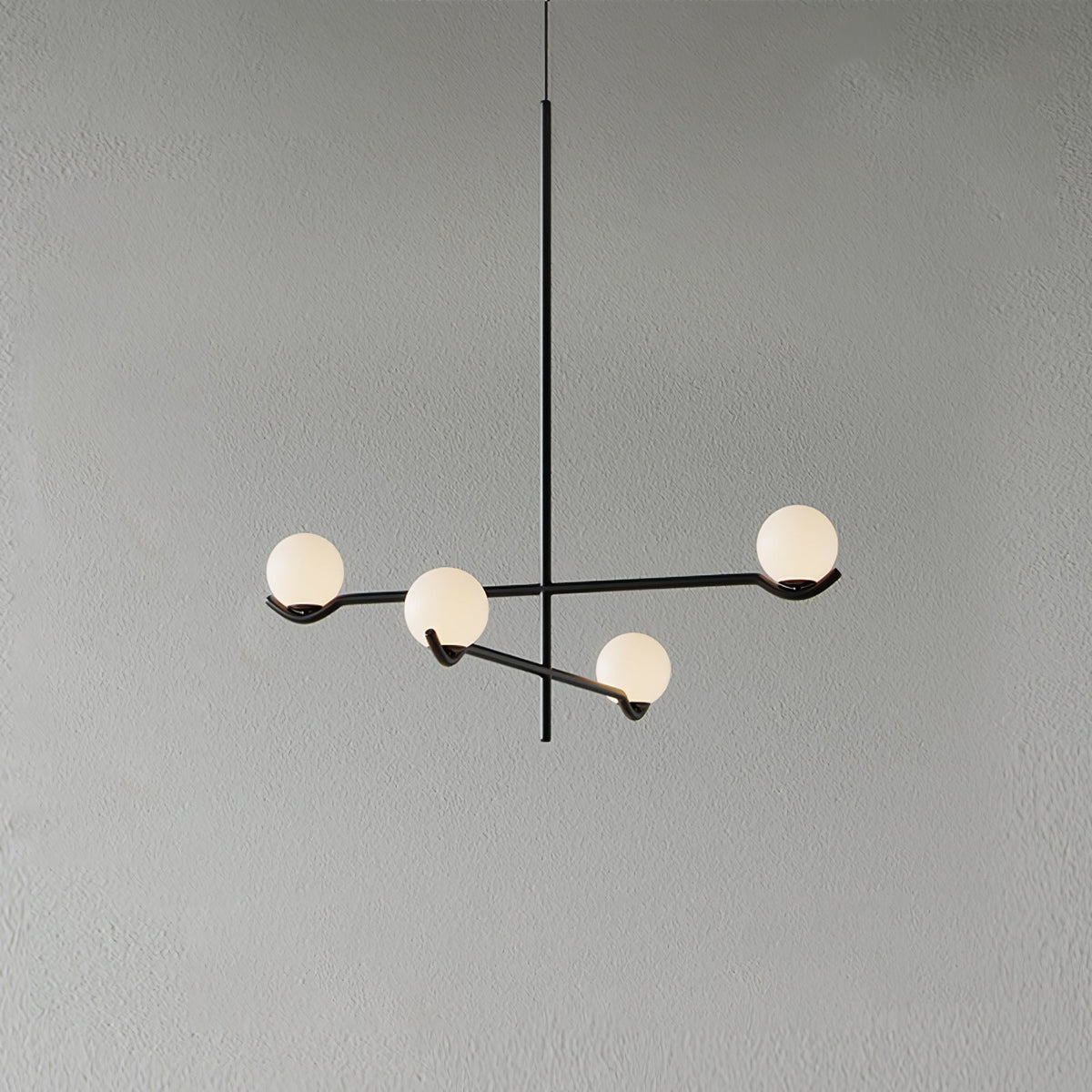 Bora minimalistyczna lampa wisząca ze szkła