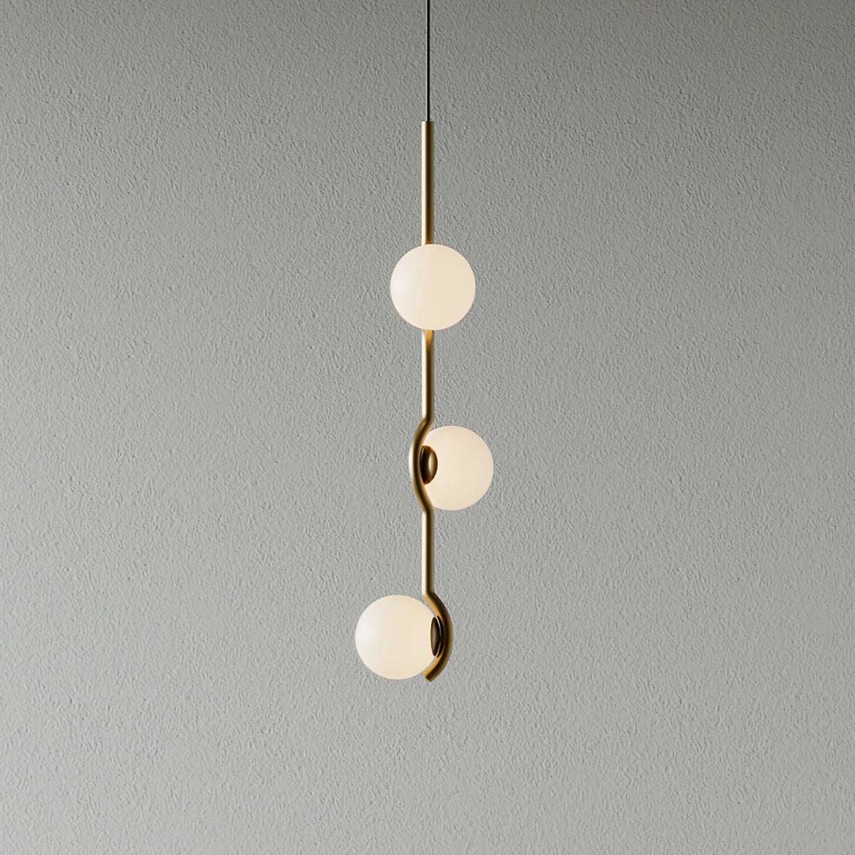 Bora minimalistyczna lampa wisząca ze szkła