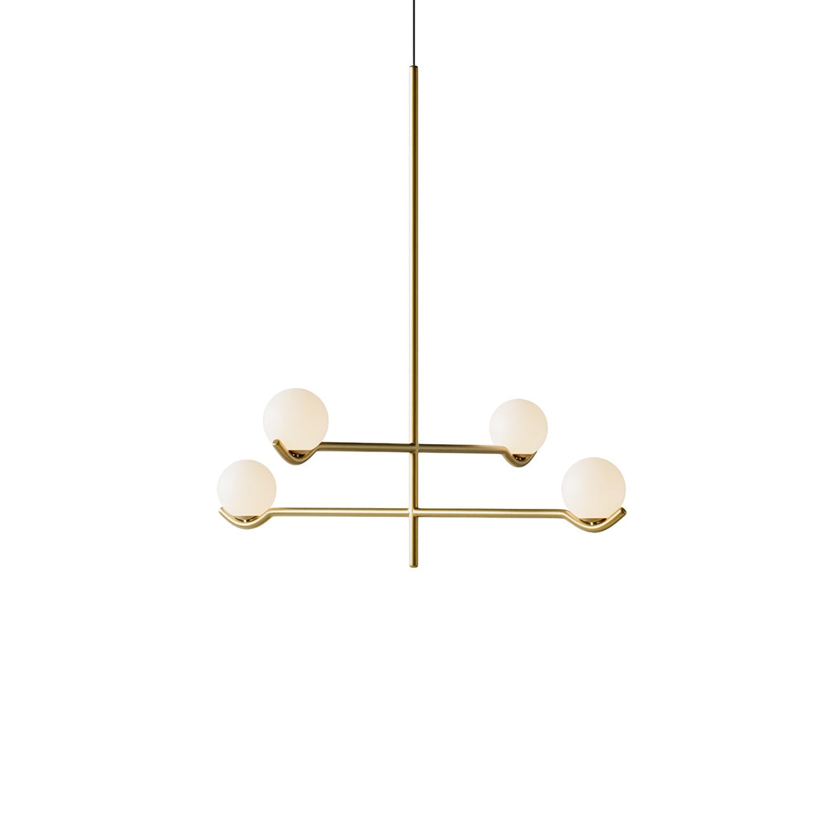 Bora minimalistyczna lampa wisząca ze szkła
