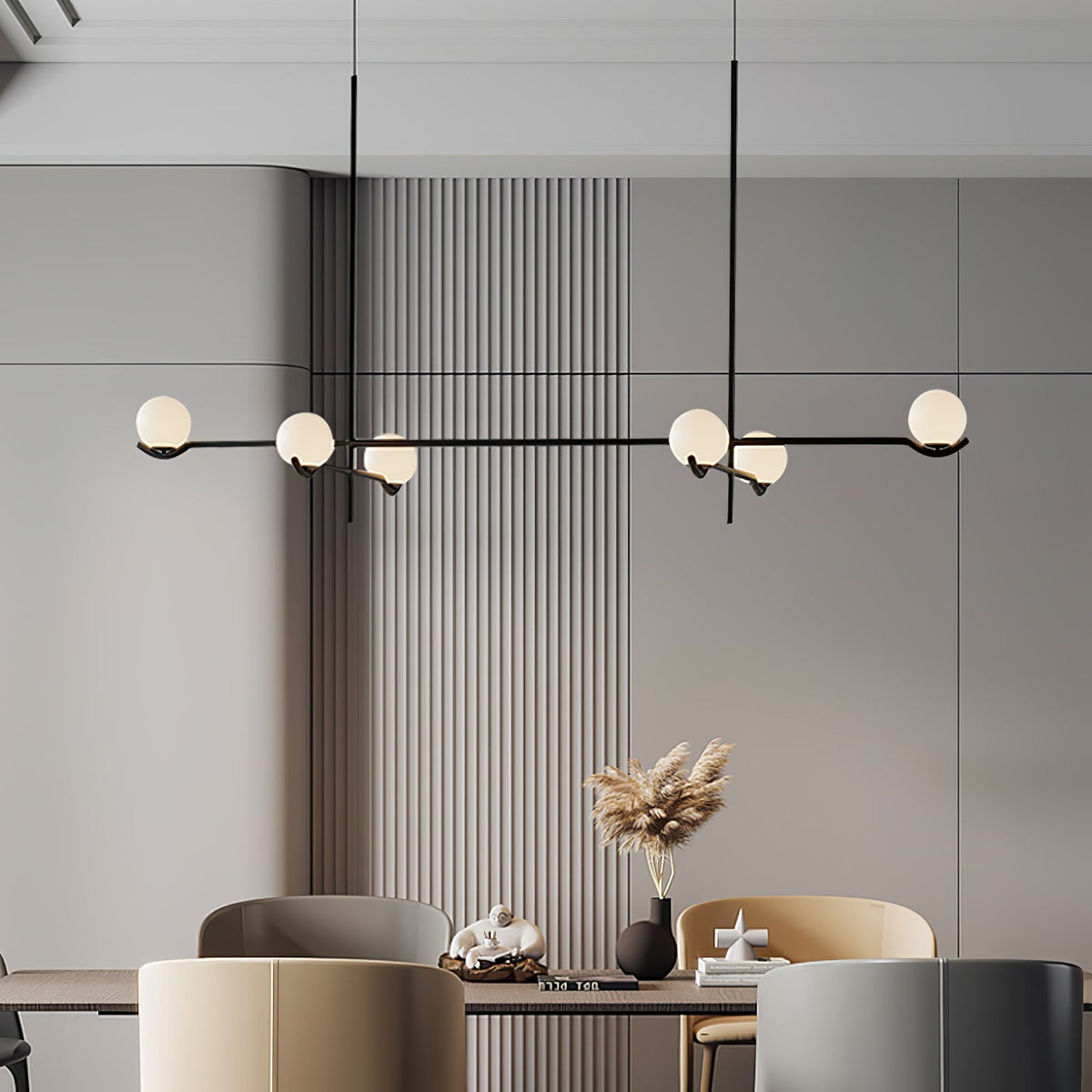 Bora minimalistyczna lampa wisząca ze szkła