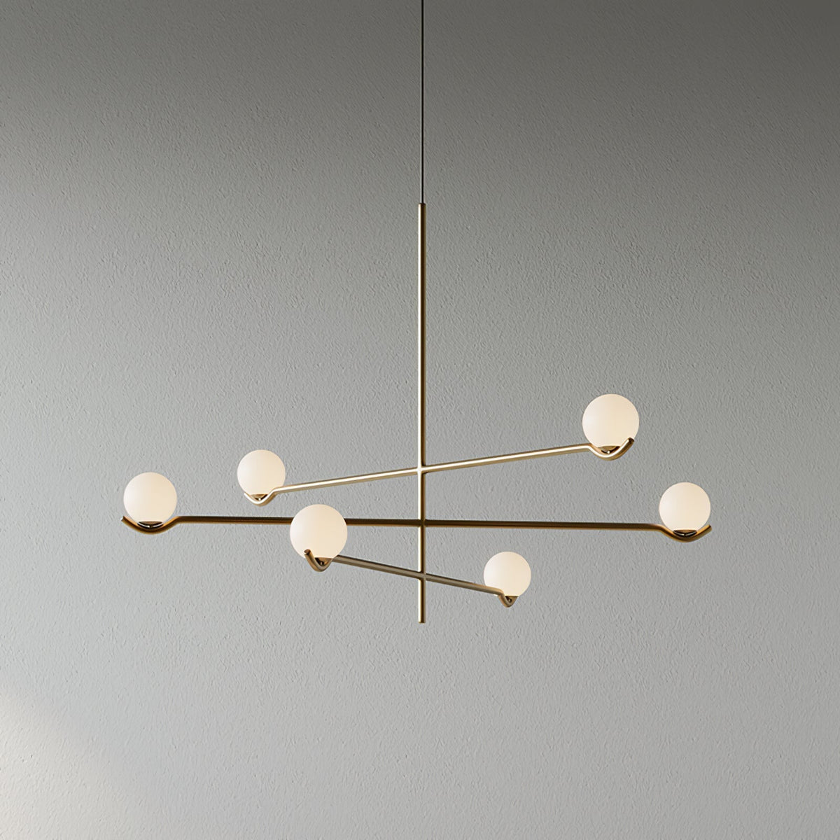 Bora minimalistyczna lampa wisząca ze szkła